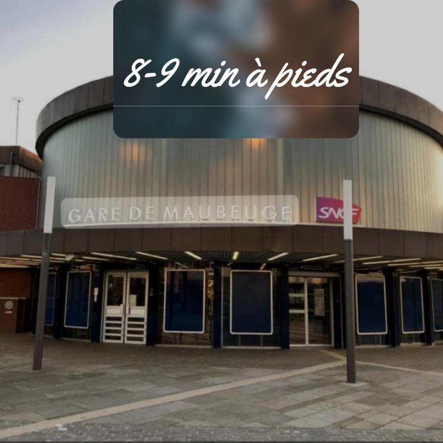 Appart Confort#1, Centre-Ville, Gare A Pieds Proche Commodites Maubeuge Exteriör bild